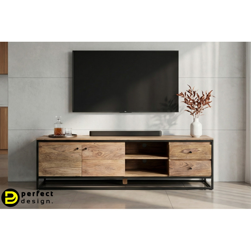 NARTAN rózsafa modern TV állvány - 175cm