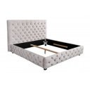 PARIS modern ágykeret -  160x200cm - pezsgő bársony