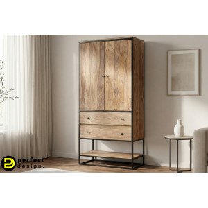 NARTAN modern rózsafa tálalószekrény - 190cm BIZZOTTO