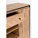 NARTAN modern rózsafa tálalószekrény - 145cm