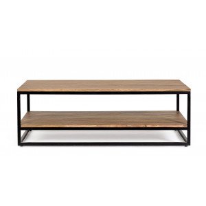 NARTAN modern rózsafa dohányzóasztal - 118cm