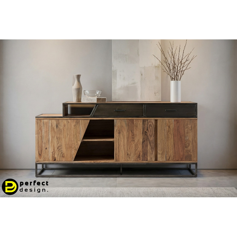 JANAK design rózsafa komód - 175cm