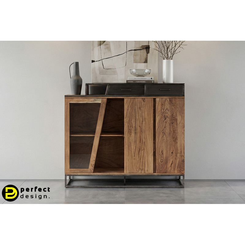 JANAK design rózsafa komód - 145cm