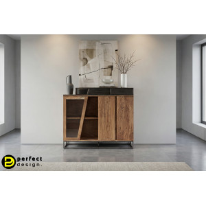 JANAK design rózsafa komód - 145cm