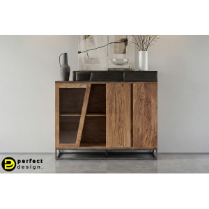 JANAK design rózsafa komód - 145cm BIZZOTTO