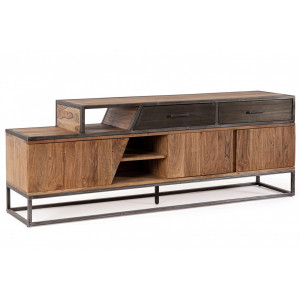 JANAK design rózsafa TV-szekrény- 175cm