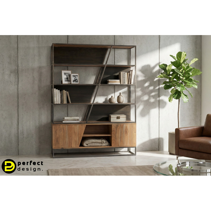 JANAK design rózsafa polc - 198cm