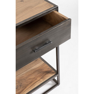 JANAK design rózsafa konzolasztal - 135cm