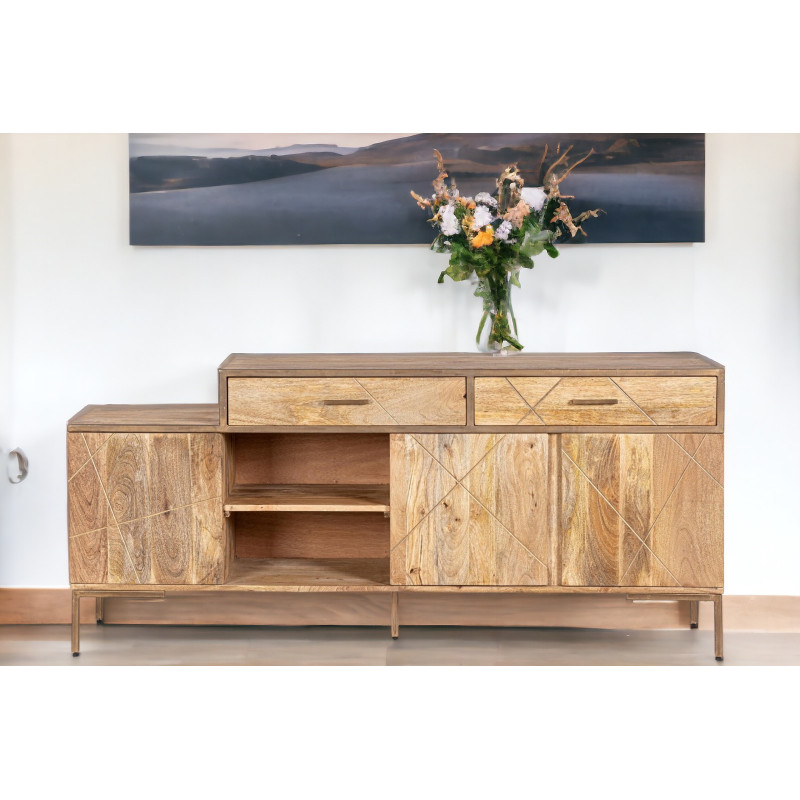 JAINEK design mangófa komód - 175cm