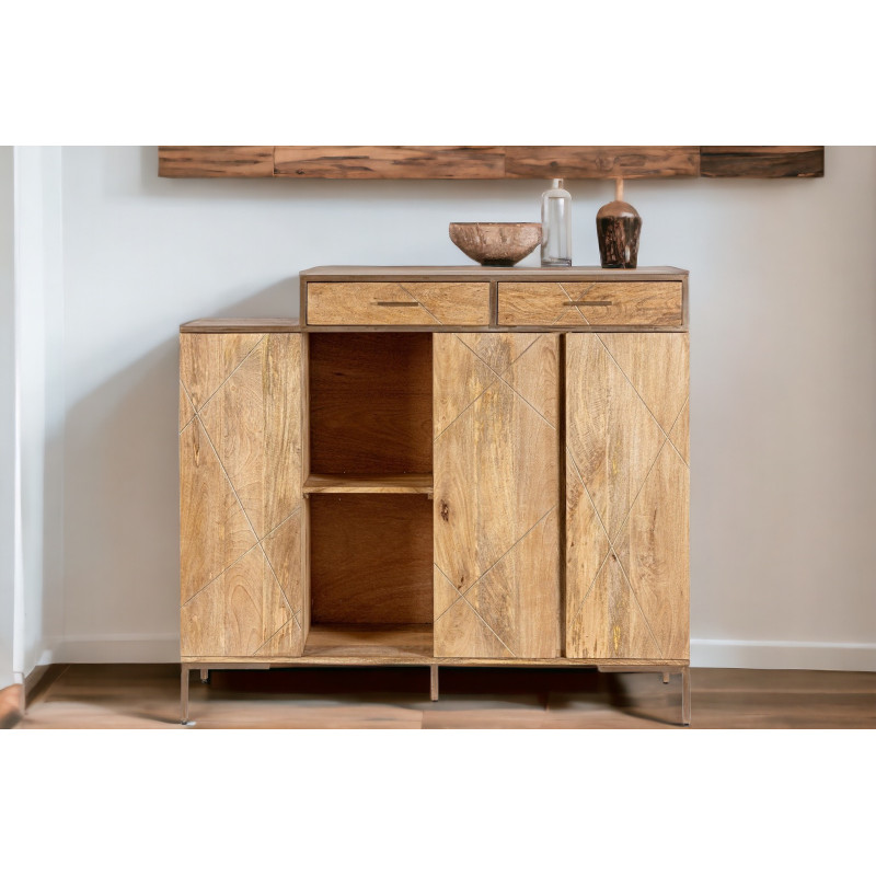 JAINEK design mangófa komód - 145cm