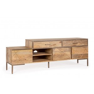 JAINEK design mangófa TV-szekrény - 175cm