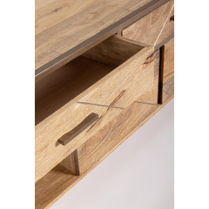 JAINEK design mangófa TV-szekrény - 175cm