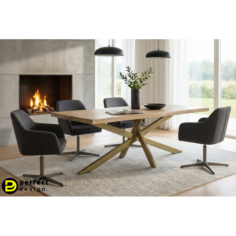 JAINEK design mangófa étkezőasztal - 175/220cm