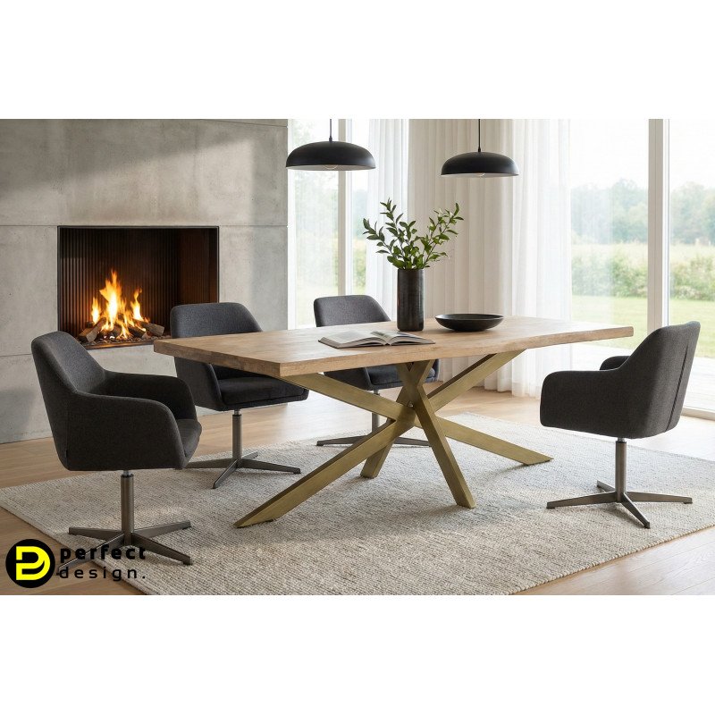 JAINEK design mangófa étkezőasztal - 175/220cm