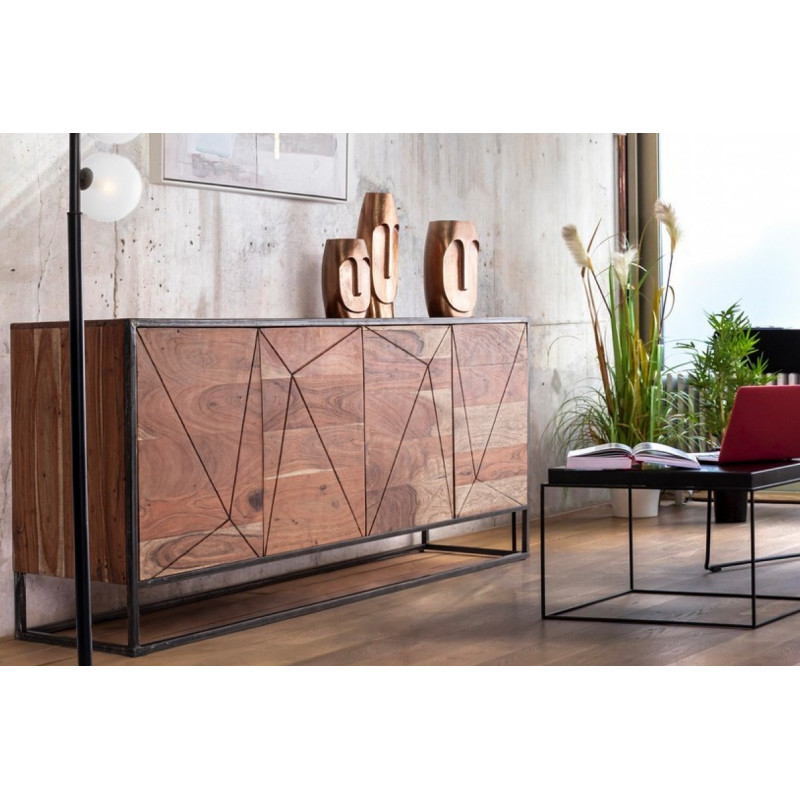 EGON modern akácfa komód - 175cm