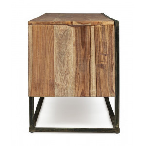 EGON modern akácfa TV-szekrény - 145cm