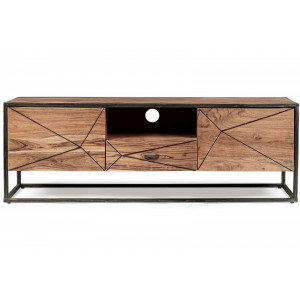 EGON modern akácfa TV-szekrény - 145cm