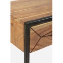 EGON modern akácfa konzolasztal - 115cm