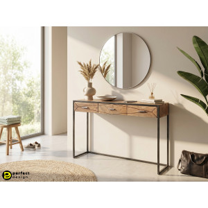 EGON modern akácfa konzolasztal - 115cm