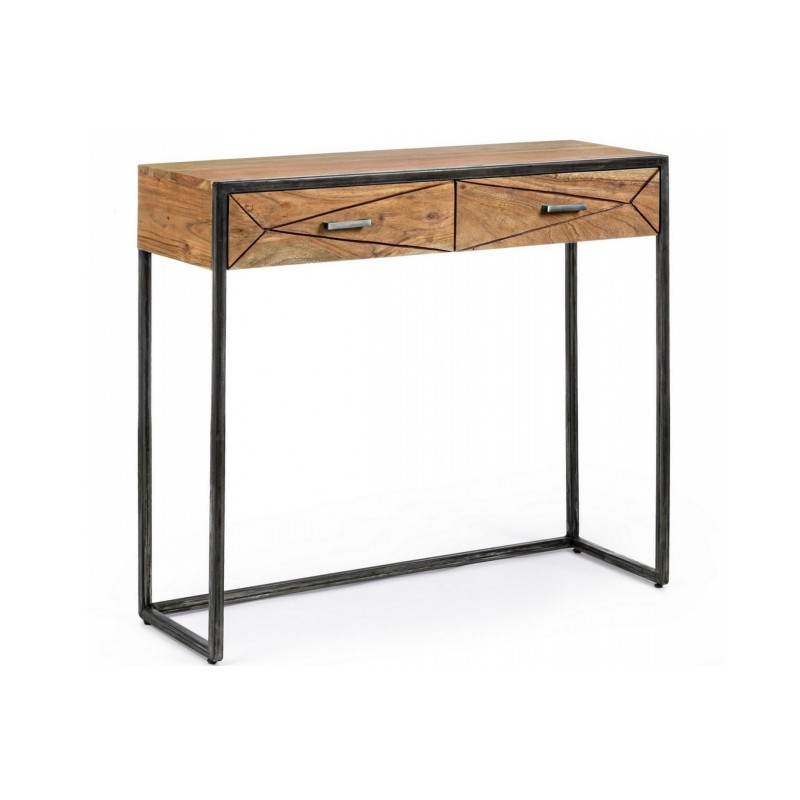 EGON modern akácfa konzolasztal - 90cm
