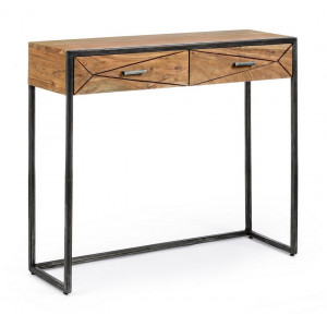 EGON modern akácfa konzolasztal - 90cm