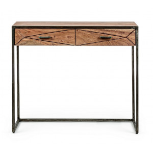 EGON modern akácfa konzolasztal - 90cm