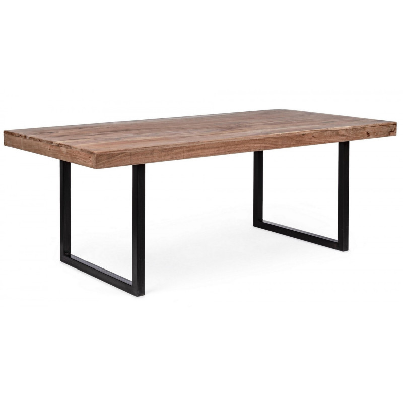 EGON modern akácfa étkezőasztal - 160/200cm