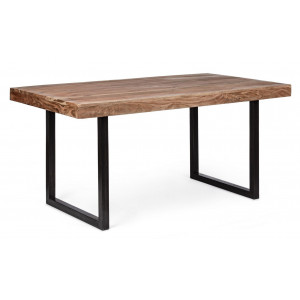 EGON modern akácfa étkezőasztal - 160/200cm