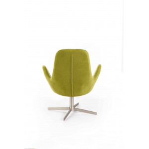 LUNA modern fotel - zöld/sárga/szürke/türkiz