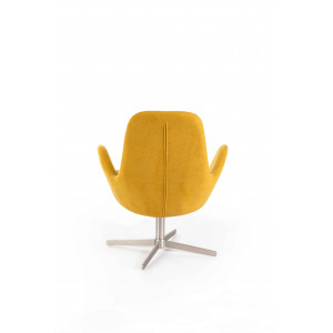 LUNA modern fotel - zöld/sárga/szürke/türkiz