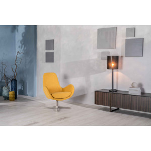 LUNA modern fotel - zöld/sárga/szürke/türkiz