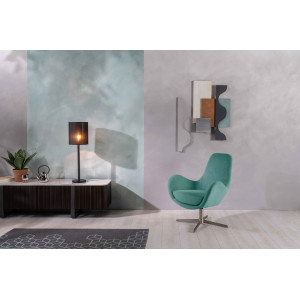 LUNA modern fotel - zöld/sárga/szürke/türkiz