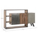 MANCHESTER modern komód - 175cm