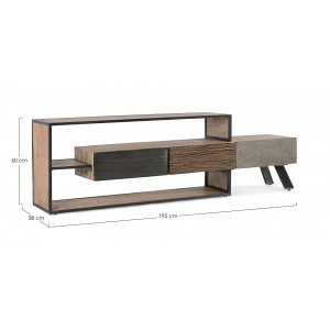 MANCHESTER modern TV állvány - 195cm