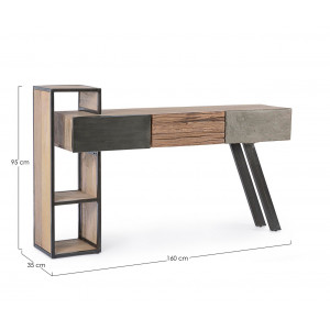 MANCHESTER modern konzolasztal - 160cm