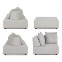 PIPER exkluzív kültéri szett - szürke