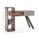 MANCHESTER modern konzolasztal - 118cm