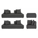 PIPER exkluzív kültéri szett - antracit