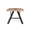 MANCHESTER modern mangófa étkezőasztal - 160/200cm