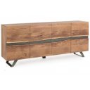 MARONE modern akácfa komód - 198cm