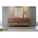 MARONE modern akácfa komód - 198cm