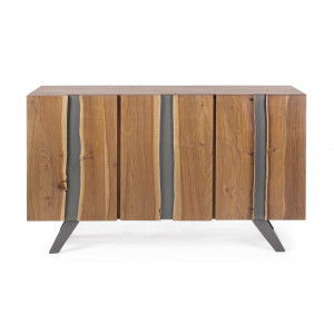 MARONE modern akácfa komód - 145cm