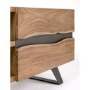 MARONE modern TV állvány akácfából - 190cm