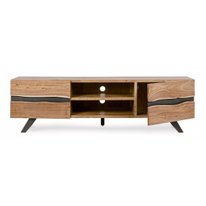 MARONE modern TV állvány akácfából - 190cm