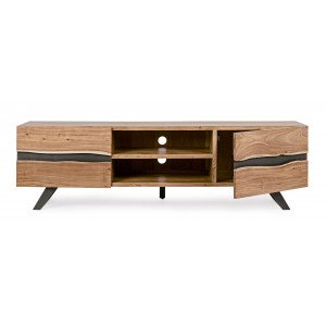 MARONE modern TV állvány akácfából - 190cm