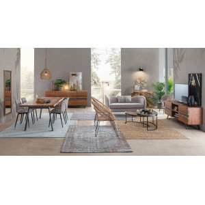 MARONE modern TV állvány akácfából - 190cm
