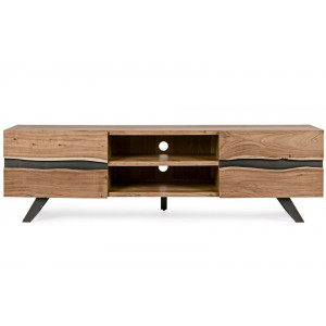 MARONE modern TV állvány akácfából - 190cm