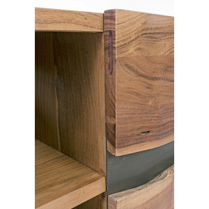 MARONE modern TV állvány akácfából - 160cm