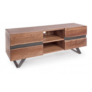 MARONE modern TV állvány akácfából - 160cm