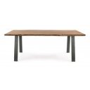 MARONE modern akácfa étkezőasztal - 160/200cm